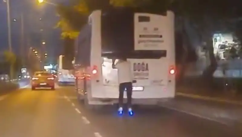 Patenle Trafikte Tehlikeli Yolculuk: Hem Eğlince Hem Tehlike