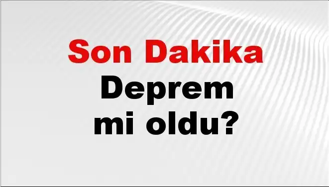 Muğla'da Deprem! Son Gelişmeler ve Ayrıntılar Burada