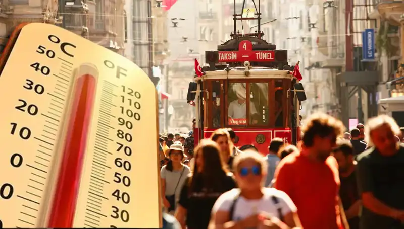 İstanbul'da Pazar Günü Yağmur Bekleniyor, Sıcaklık Rekor Kıracak!