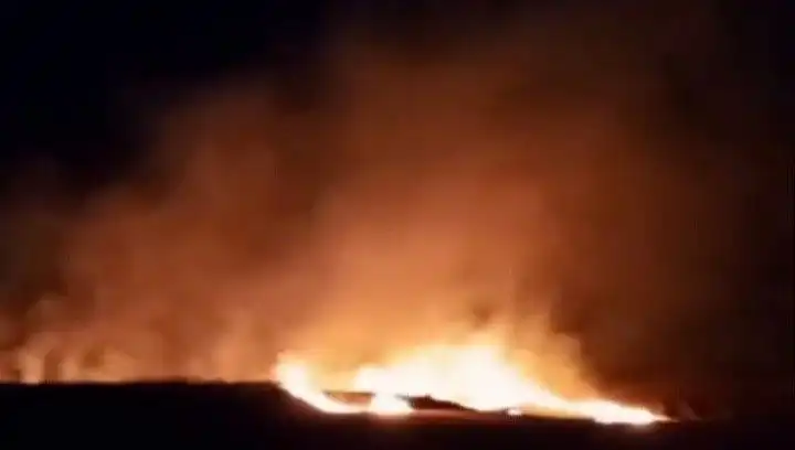 Tekirdağ'da 20 Dekar Buğday Ekili Alan Küller İçinde Kaldı