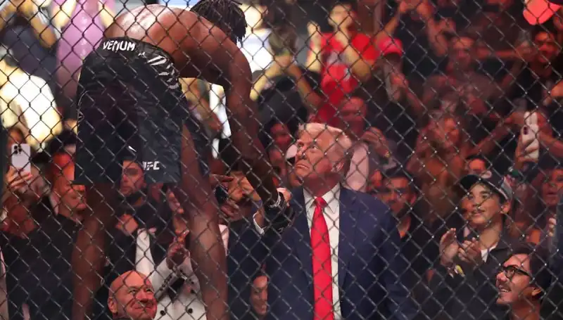 Trump, Beyaz Saray Bahçesinde Eşsiz Bir UFC Maçı Düzenleyecek