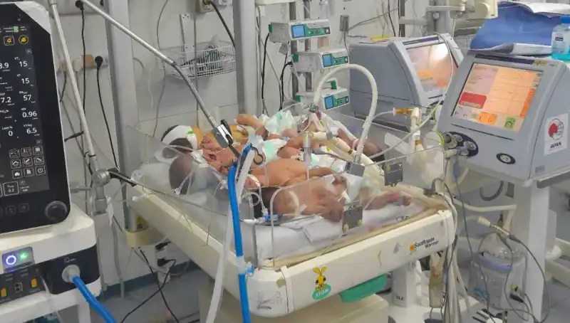 Gazzeli Doktorlar Çaresiz Kaldı: Bir Kuvözde Çoklu Bebek Yaşanıyor