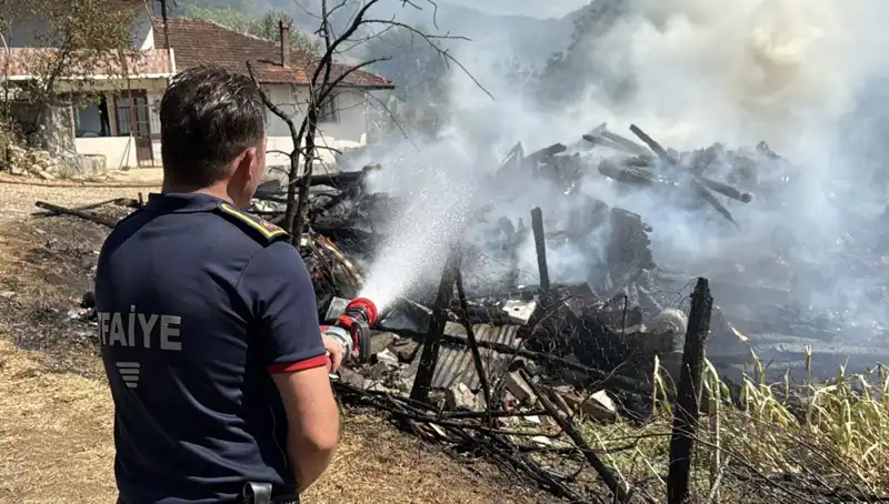 Evdeki Yangın Ormana Sıçradı: Ekipler Zamanla Yarışıyor