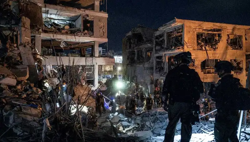 İran’ın İsrail’e Yaptığı Saldırı Sonrası 22 Bina Yıkılma Tehdidi Altında