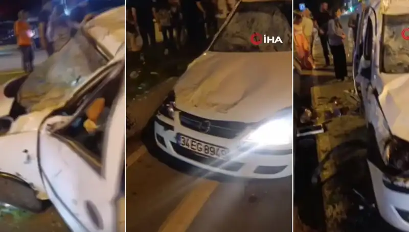 İstanbul'da Sahil Yolunda Şok Edici Kaza: Ucuz Atlatılan Felaket