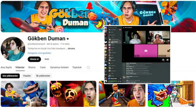 Discord’da Taciz Videoları Ortaya Çıkan Youtuber Gökben Duman: "Gerçek Hayatta Yapmıyorum"