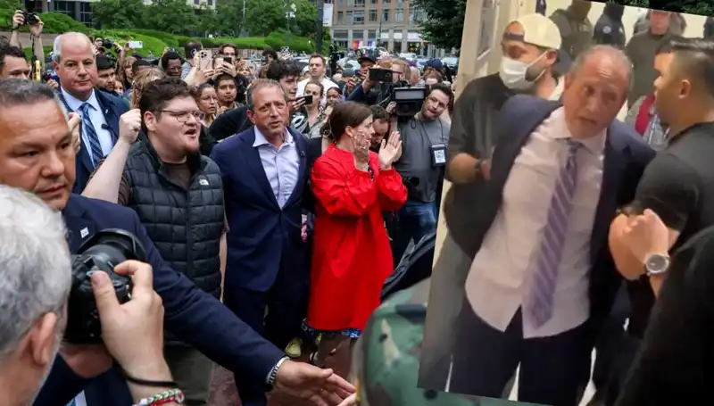 New York Belediye Başkan Adayı, Protesto Esnasında Yaka Paça Gözaltına Alındı