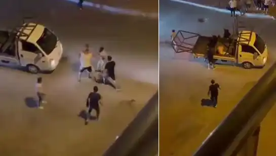 Bursa'da Taciz Şüphelisi İkiye Bölündü: Sokak Ortasında Dayak!