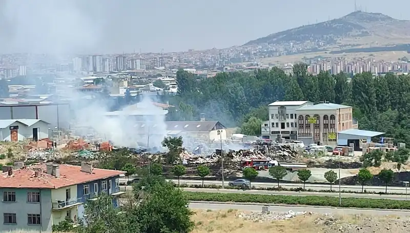 Otluk Alanda Başlayan Yangın Depoyu Kül Etti: Olayın Ayrıntıları