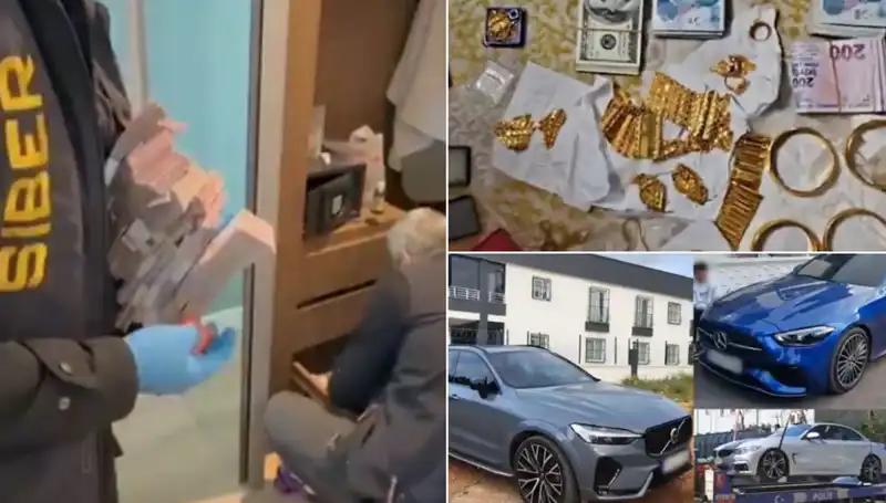 39 Şehirde Gerçekleşen Dev Operasyon: 568 Gözaltı ve Lüks Yaşam Belgeleri