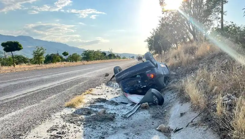 Adıyaman'da Otomobil Takla Attı: Kaza Sonrası Yaşananların Detayları