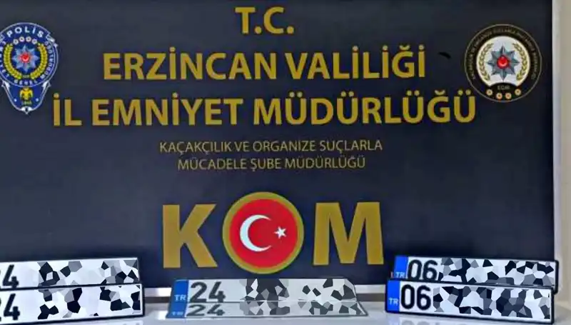 Erzincan’da Dev Operasyon: APP Plaka Skandalı ve Yıldızlar Düşüyor