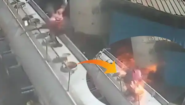 Sigara İçerken Tanker Kapağını Açan Genç Bomba Gibi Patladı